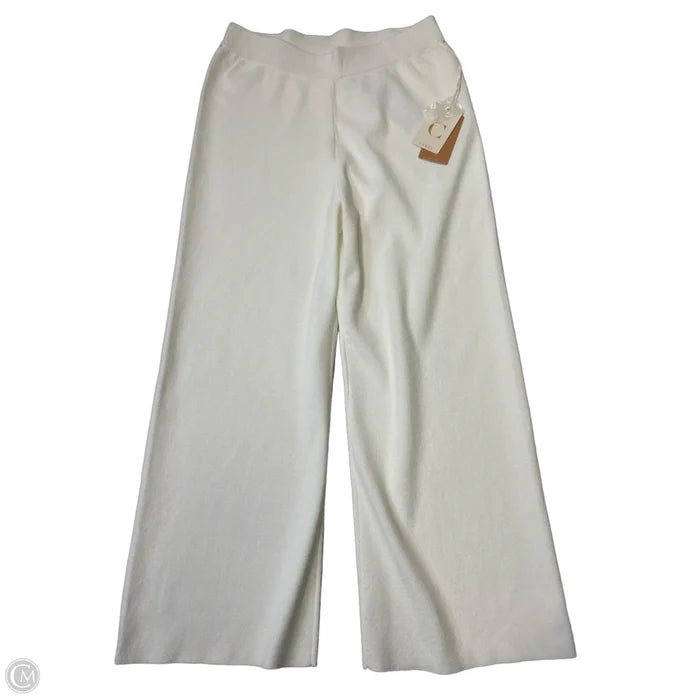 New! Pants Wide Leg By Cyrus Knits In White, Size: M