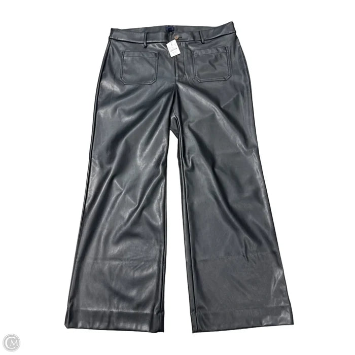 New! Pants Wide Leg By J. Crew In Black, Size: 16