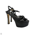 New! Sandals Heels Designer By Michael Kors In Black, Size: 9.5