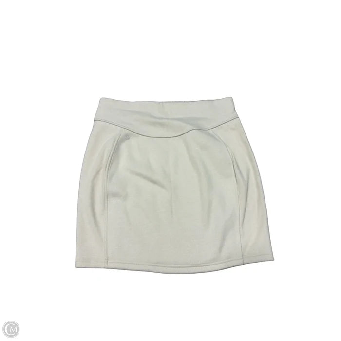 New! Scuba High-Rise Mini Skirt By Lululemon In Cream, Size: M