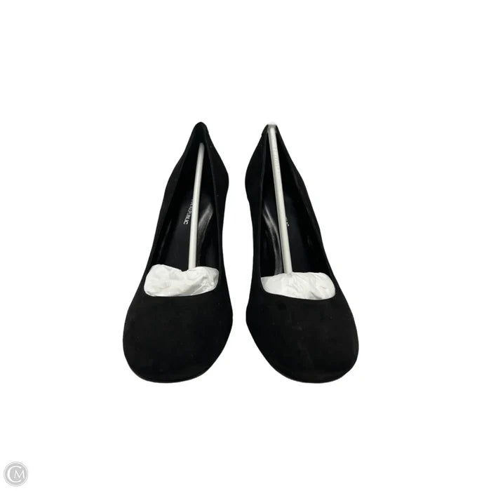 New! Shoes Heels Block By Banana Republic In Black & Brown, Size: 8