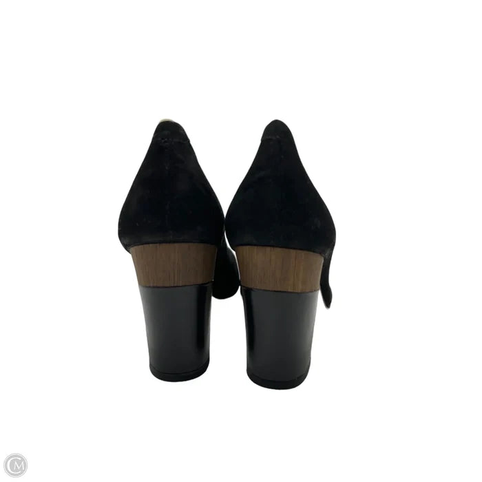 New! Shoes Heels Block By Banana Republic In Black & Brown, Size: 8