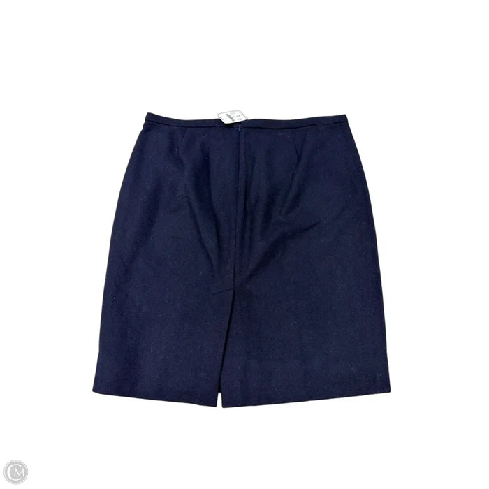 New! Skirt Midi By J. Crew In Navy, Size: 10