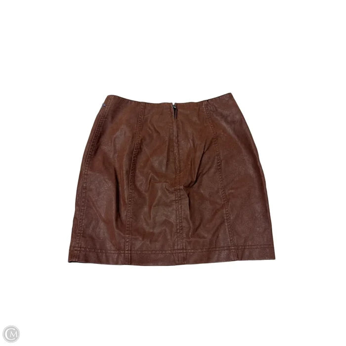 New! Skirt Mini & Short By Free People In Brown, Size: 4