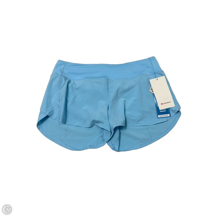 New! Speed Up MR Short 4” By Lululemon In Blue, Size: L