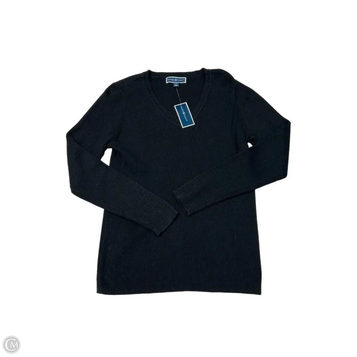 New! Sweater By Karen Scott In Black, Size: M