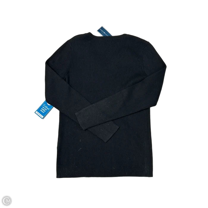 New! Sweater By Karen Scott In Black, Size: M