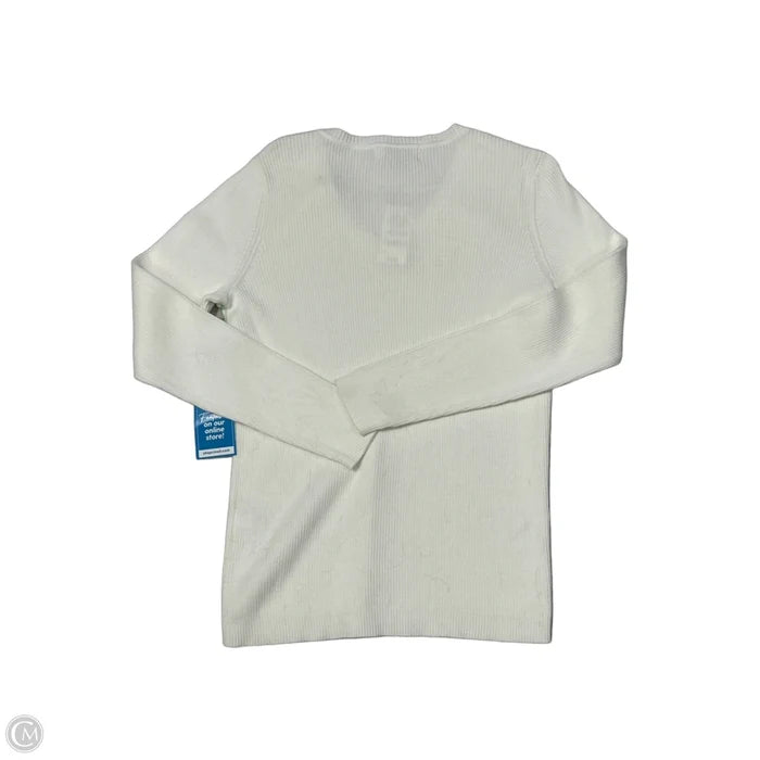 New! Sweater By Karen Scott In White, Size: M