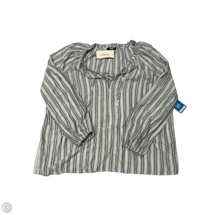 New! Top Long Sleeve By Paige In Striped Pattern, Size: Xl