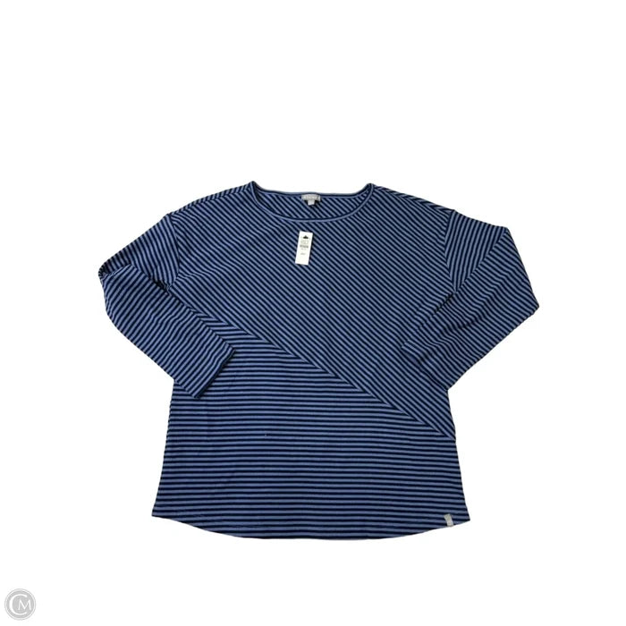 New! Top Long Sleeve By Talbots In Blue, Size: Mp