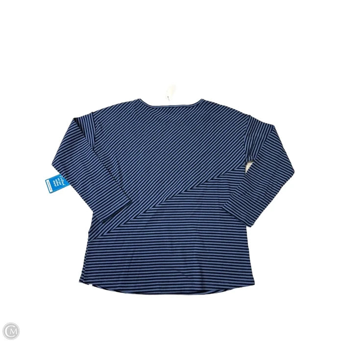 New! Top Long Sleeve By Talbots In Blue, Size: Mp