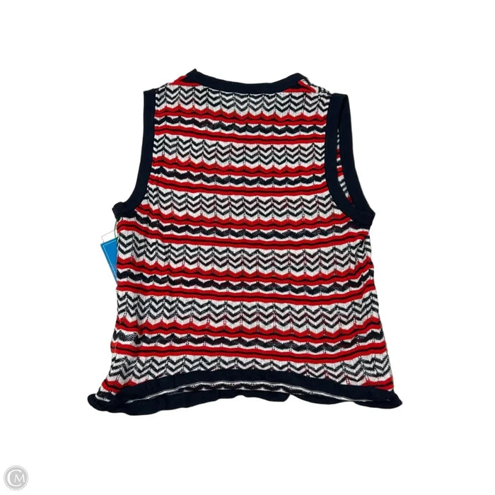 New! Top Sleeveless By J. Crew In Multi-colored, Size: S