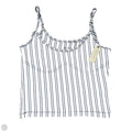 New! Top Sleeveless By Pilcro In Striped Pattern, Size: M
