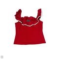 New! Top Sleeveless By Sunday In Brooklyn In Red, Size: L