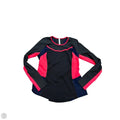New! Trail Bound Top Long Sleeve Crewneck By Lululemon In Black & Pink, Size: L