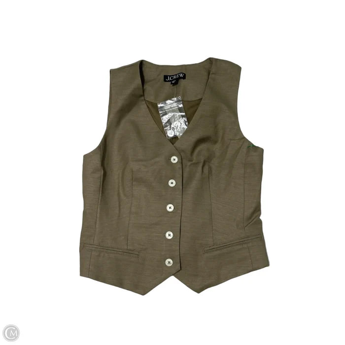 New! Vest Top Sleeveless By J. Crew In Brown, Size: M