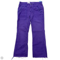Pants Cropped By Pilcro In Purple, Size: 6