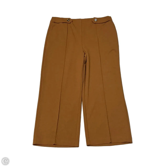 Pants Wide Leg By Jules & Leopold In Orange, Size: Xl