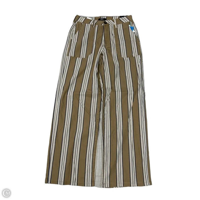 Pants Wide Leg By Kut In Striped Pattern, Size: 0