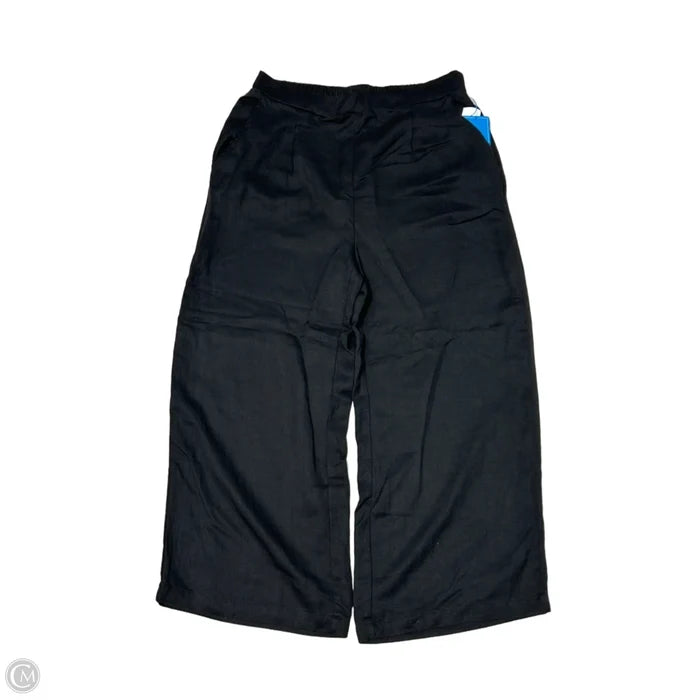 Pants Wide Leg By Melloday In Black, Size: Xl