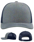 variant:Heather Grey/Navy