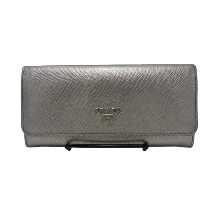 Prada Saffiano Continental Flap Luxury Wallet
