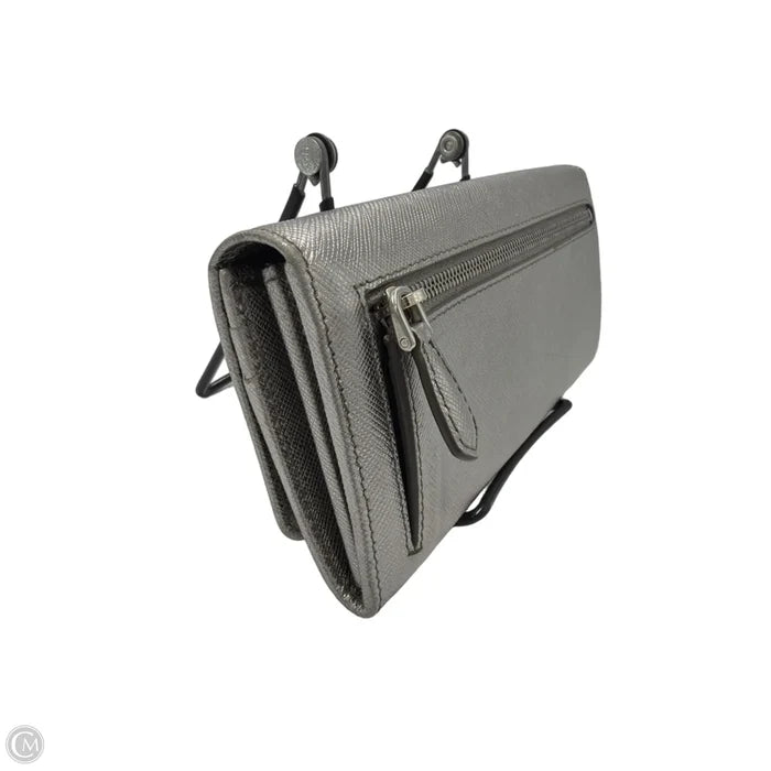 Prada Saffiano Continental Flap Luxury Wallet