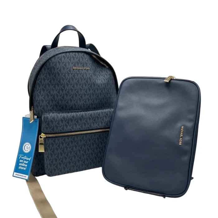 Michael Kors Sally Medium Designer 2-IN-1 Backpack & Laptop Set