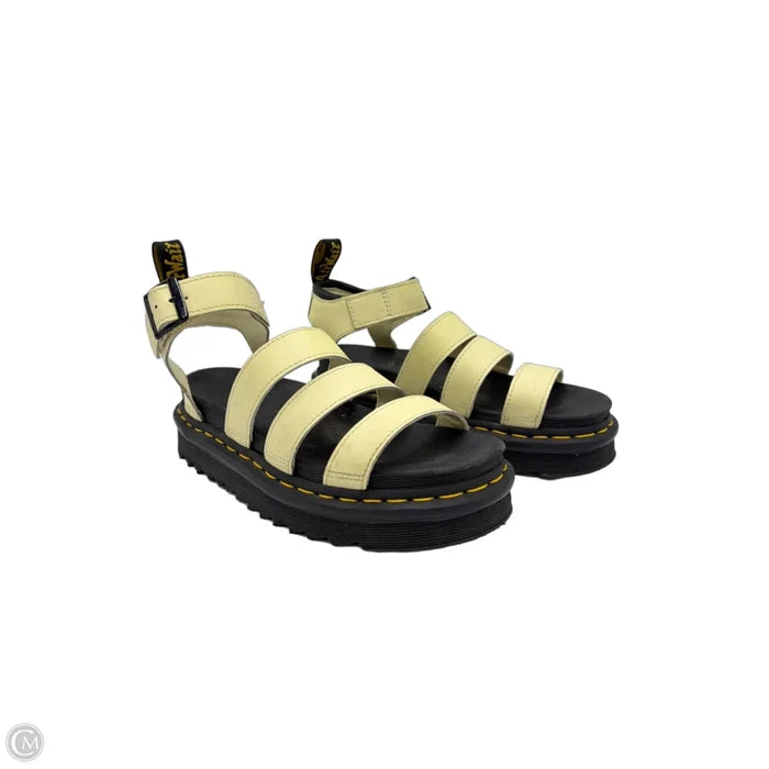 Sandals Designer By Dr Martens In Cream, Size: 7