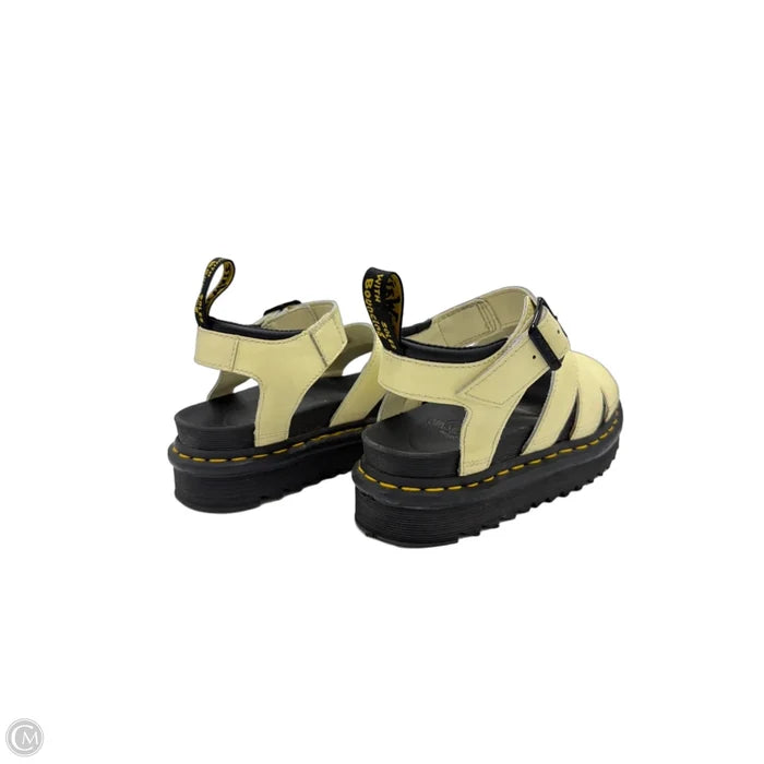 Sandals Designer By Dr Martens In Cream, Size: 7