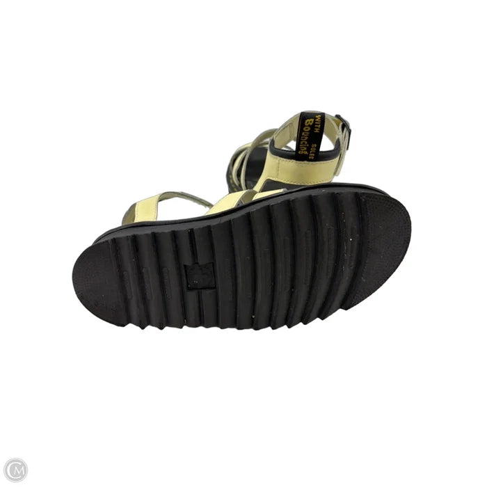 Sandals Designer By Dr Martens In Cream, Size: 7