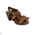 Sandals Designer By Frye In Brown, Size: 9