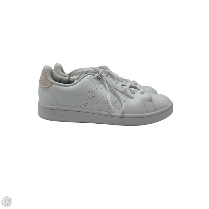 Shoes Athletic By Adidas In White, Size: 9.5