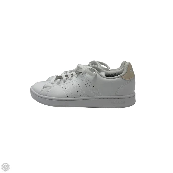 Shoes Athletic By Adidas In White, Size: 9.5