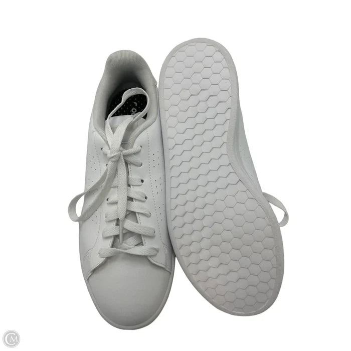 Shoes Athletic By Adidas In White, Size: 9.5