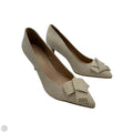 Shoes Designer By Cole-Haan In Cream & Grey, Size: 8.5