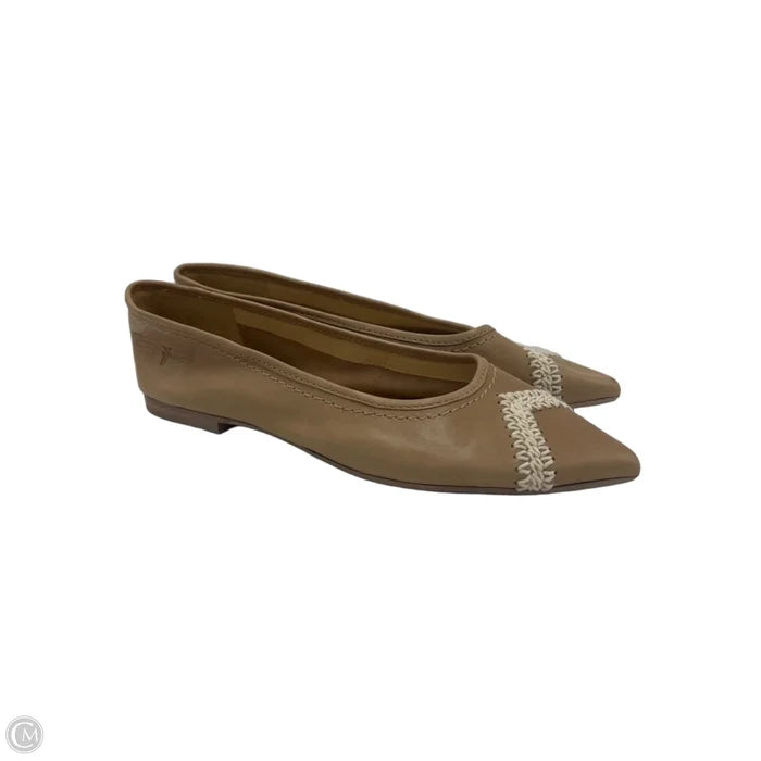 Shoes Designer By Frye In Tan, Size: 6.5