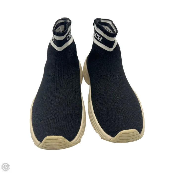 Shoes Designer By Coach In Black, Size: 5.5