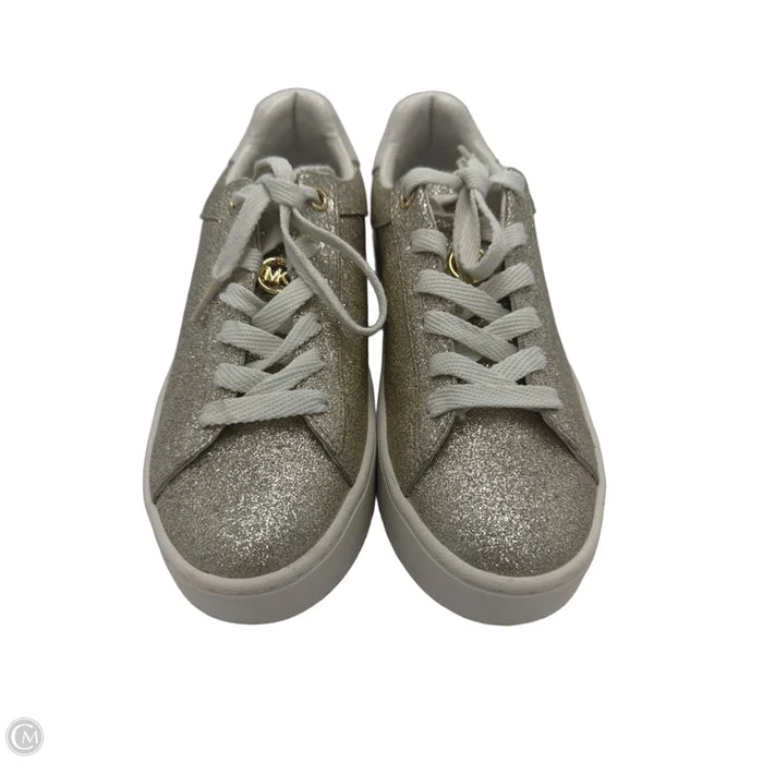 Shoes Designer By Michael Kors In Gold, Size: 7.5
