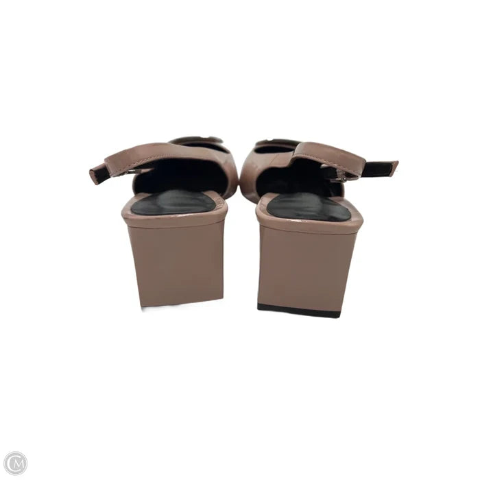 Shoes Designer By Tory Burch In Pink & Silver, Size: 5.5