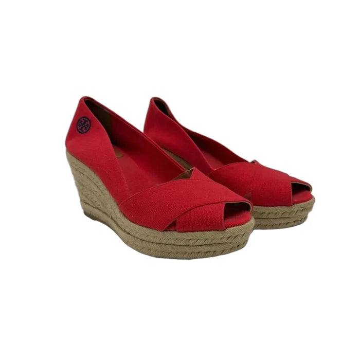 Shoes Designer By Tory Burch In Red, Size: 8