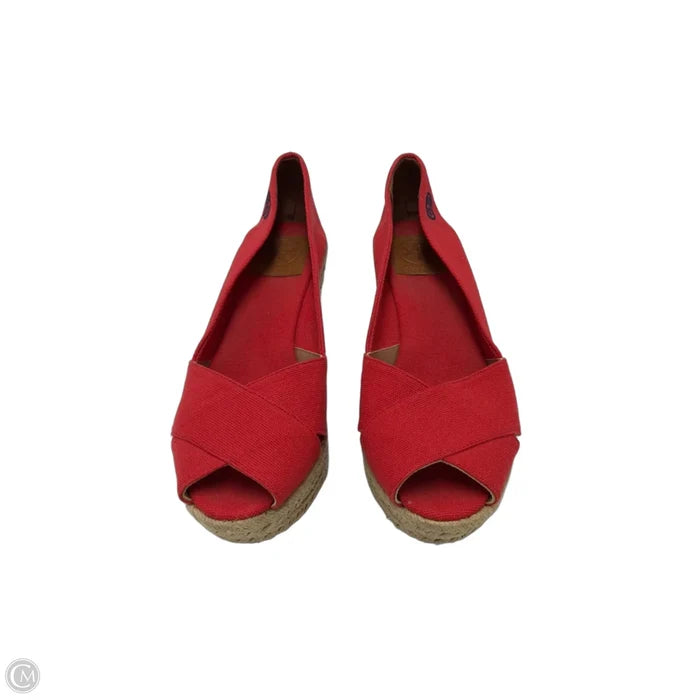 Shoes Designer By Tory Burch In Red, Size: 8