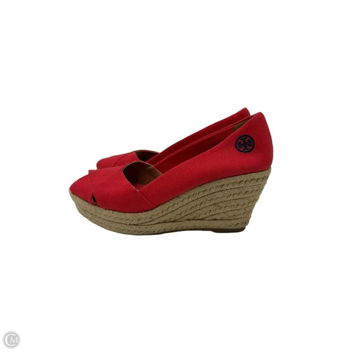 Shoes Designer By Tory Burch In Red, Size: 8