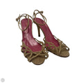 Shoes Designer By Kate Spade In Gold, Size: 9