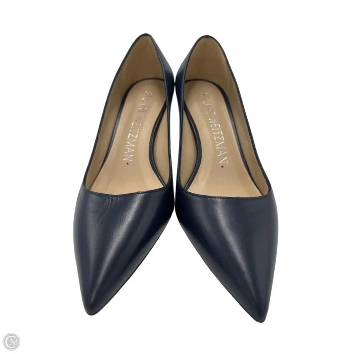 Shoes Designer By Stuart Weitzman In Blue, Size: 7