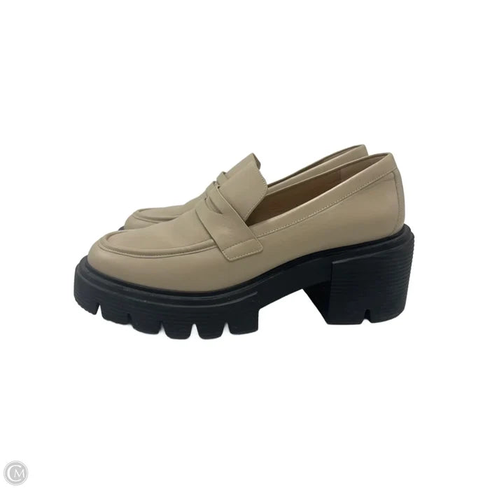 Shoes Designer By Stuart Weitzman In Tan, Size: 9
