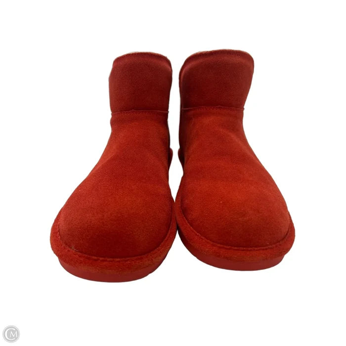 Shoes Flats By Bearpaw In Red, Size: 9