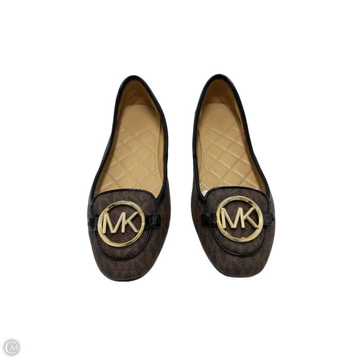 Shoes Flats By Michael Kors In Brown, Size: 7