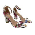 Shoes Heels Block By Madden Girl In Floral Print, Size: 8