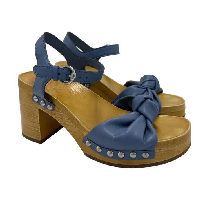 Shoes Heels Block By Sam And Libby In Blue, Size: 7